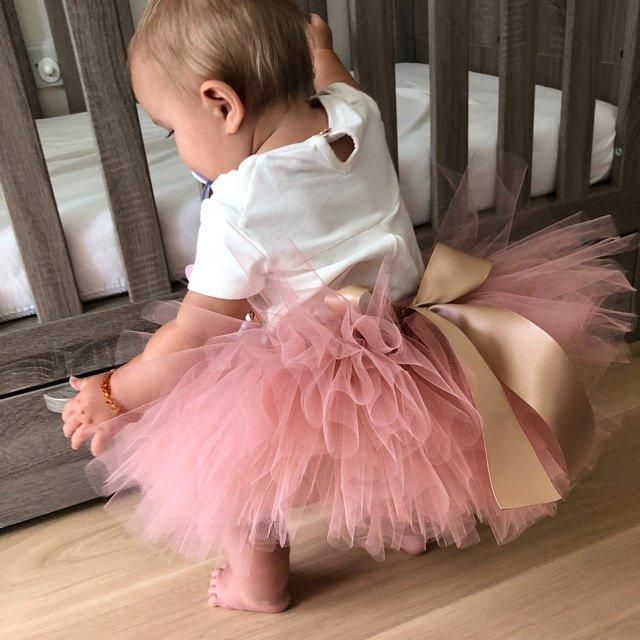 Dusty pink tutu nappy cover – Little Miss Amberly