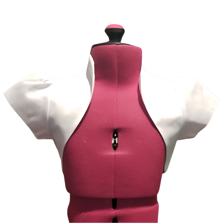 White High Neck Bolero - Girls Dress