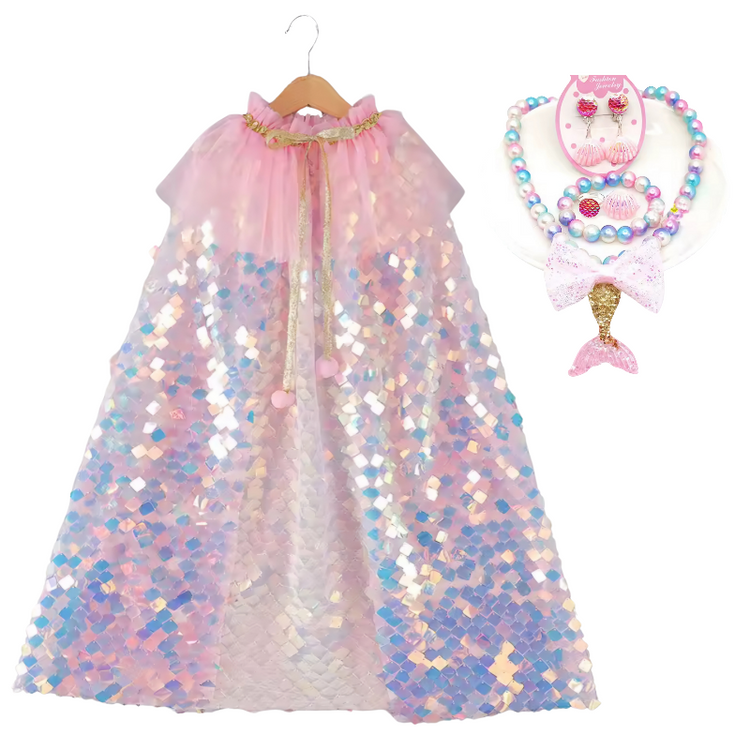 Mermaid Signature Dress Up Set - Light Pink