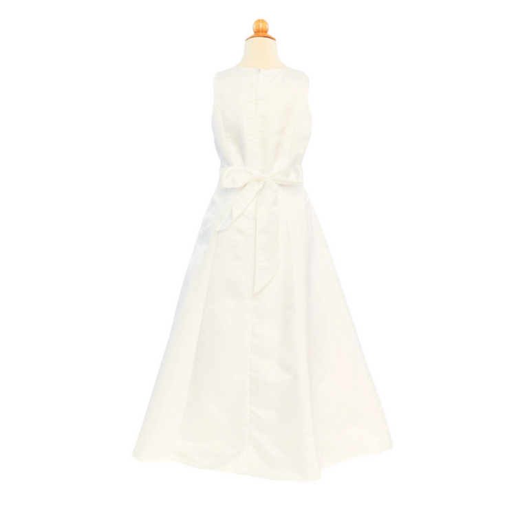 Rita - White - Girls Dress