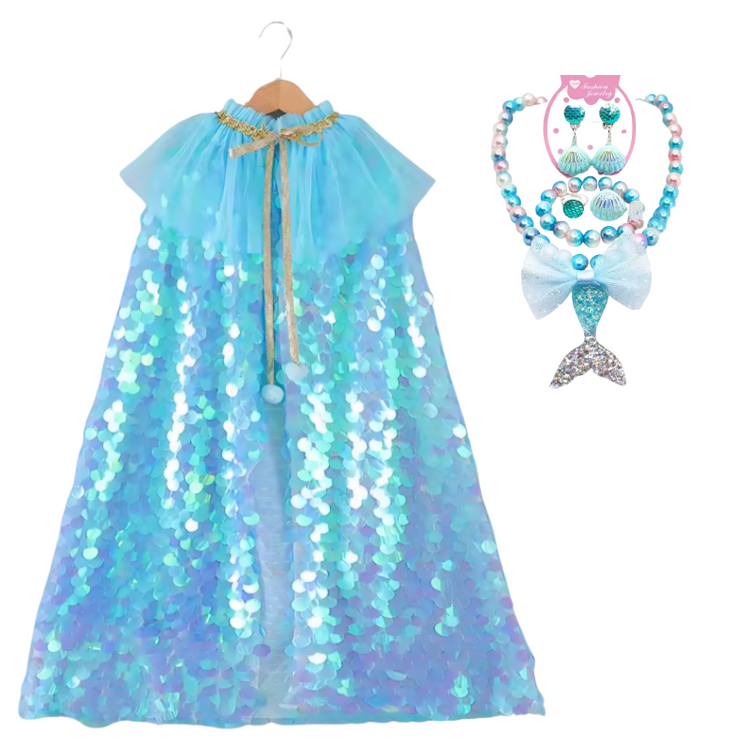 Mermaid Signature Dress Up Set - Blue