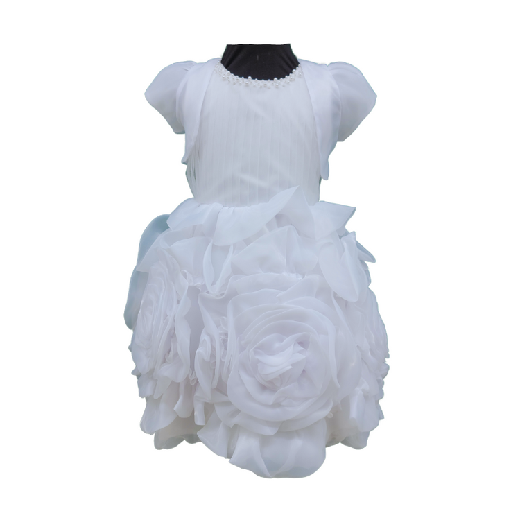 Rosalie - White - Girls Dress