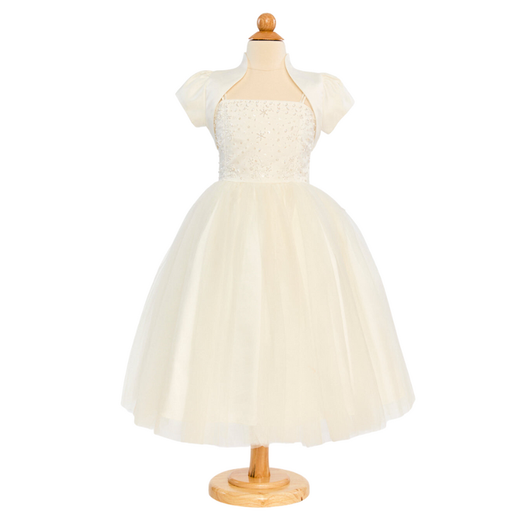 Charlotte - Ivory - Girls Dress