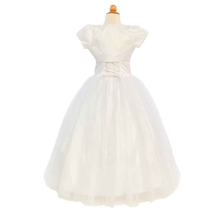 Charlotte - White - Girls Dress