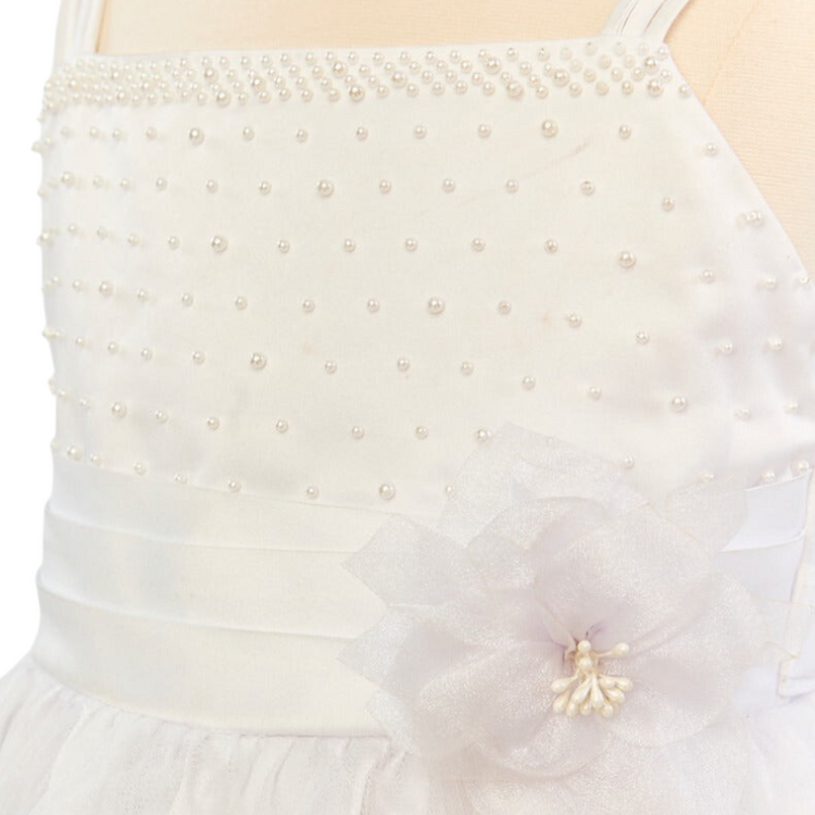 Miranda - White - Girls Dress
