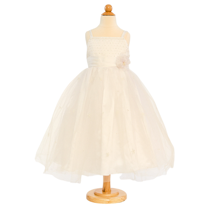 Miranda - Ivory - Girls Dress