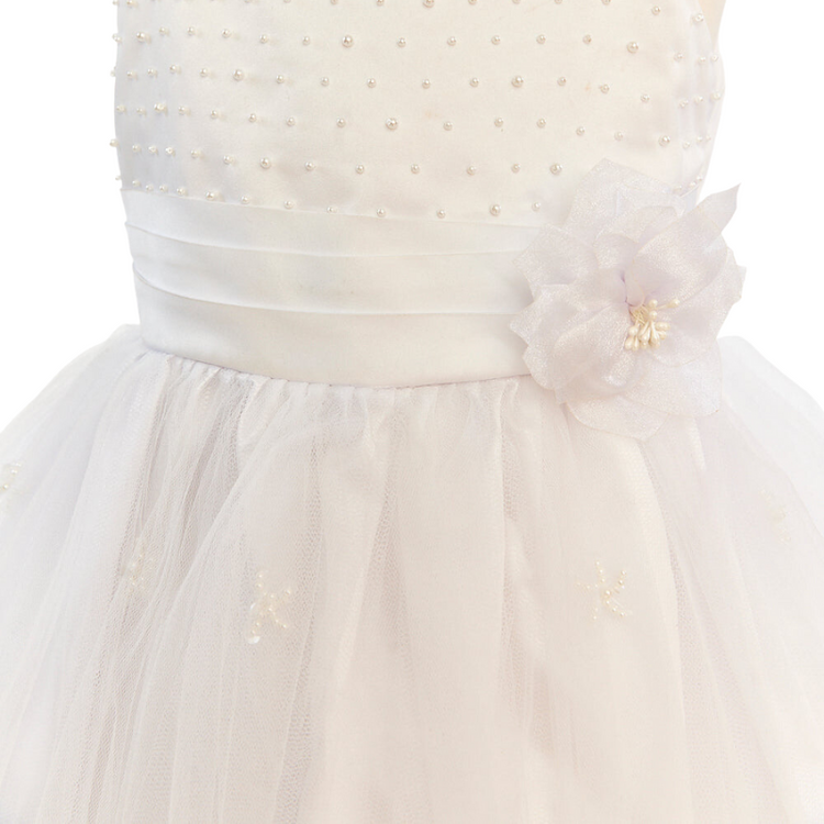 Miranda - Ivory - Girls Dress