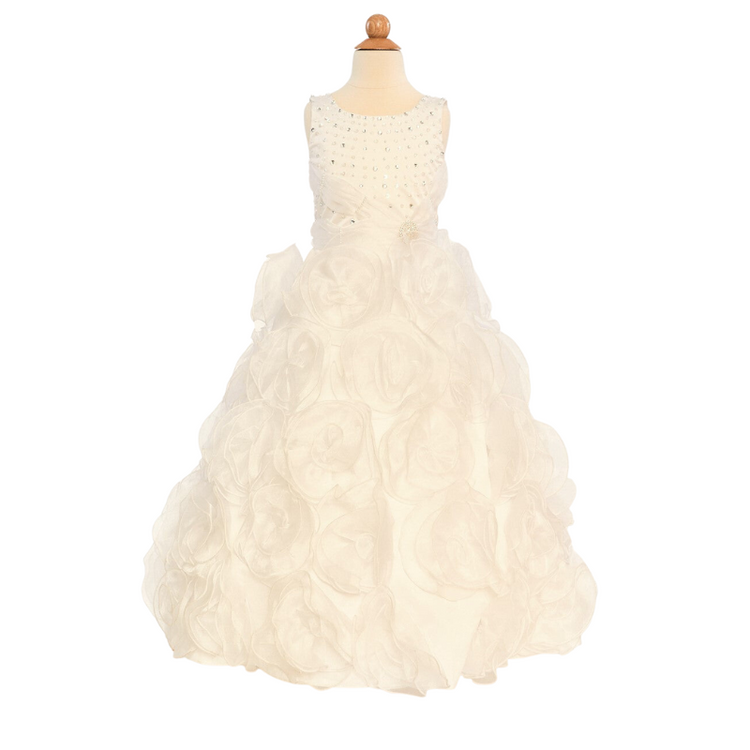 Carrie - Ivory - Girls Dress