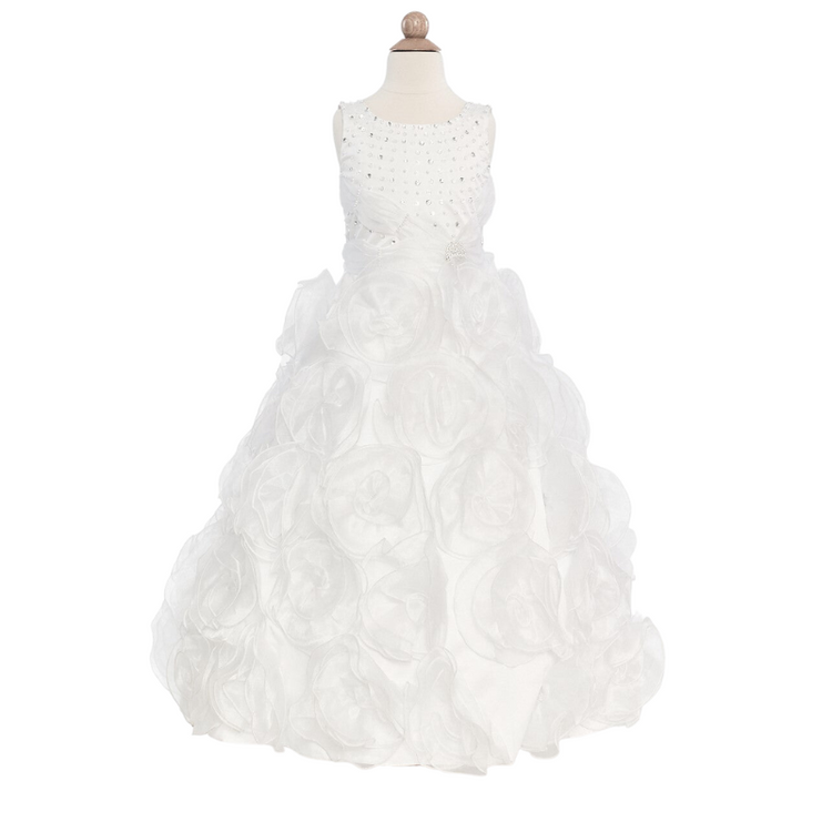 Carrie - White - Girls Dress