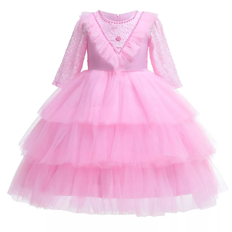 1st Birthday Signature Dress - PINK