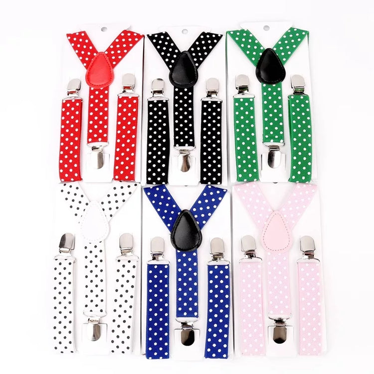 Polka Dot Suspenders