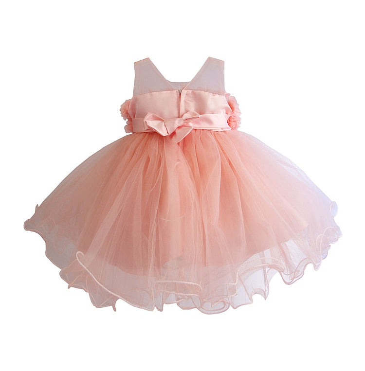 1st Birthday Signature Dress  - PINK