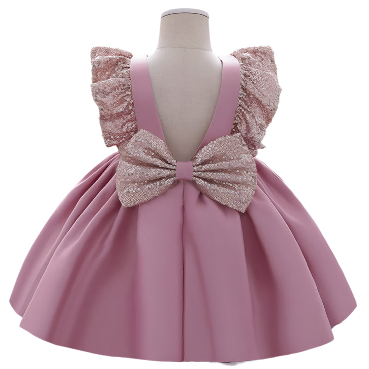 1st Birthday Signature Dress  - PINK