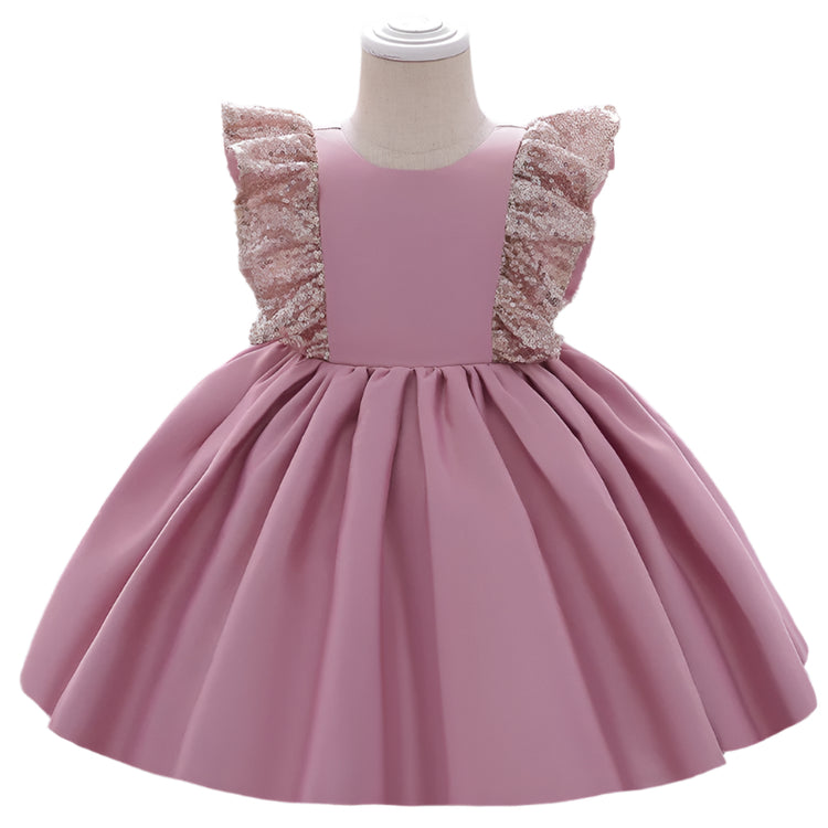 1st Birthday Signature Dress  - PINK