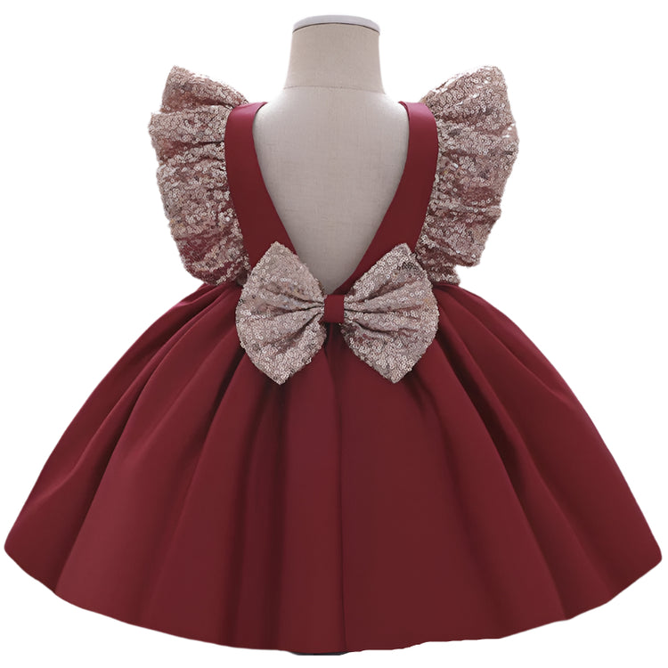 1st Birthday Signature Dress - RED