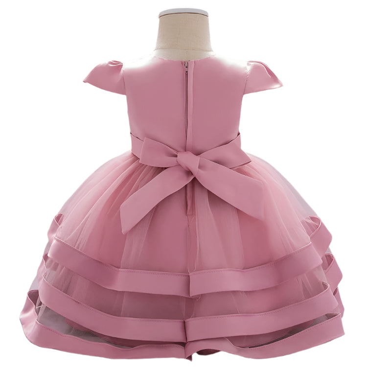 1st Birthday Signature Dress  - PINK