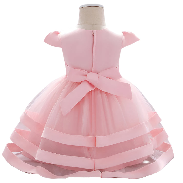 1st Birthday Signature Dress  - PINK