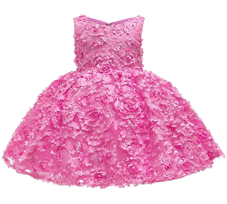1st Birthday Signature Dress  - PINK