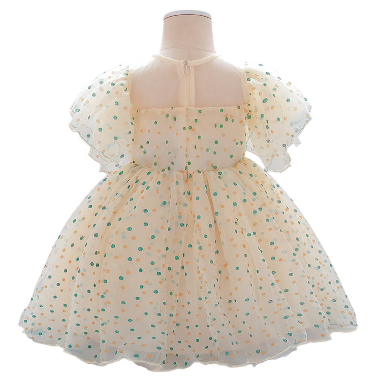 1st Birthday Signature Dress - IVORY