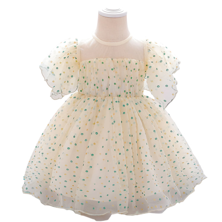 1st Birthday Signature Dress - IVORY