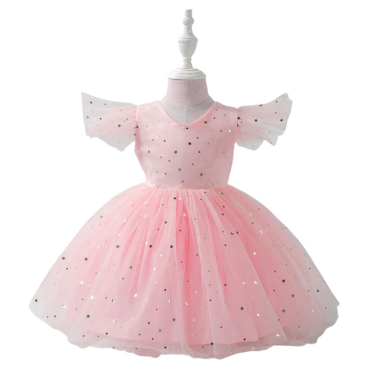 1st Birthday Signature Dress  - PINK