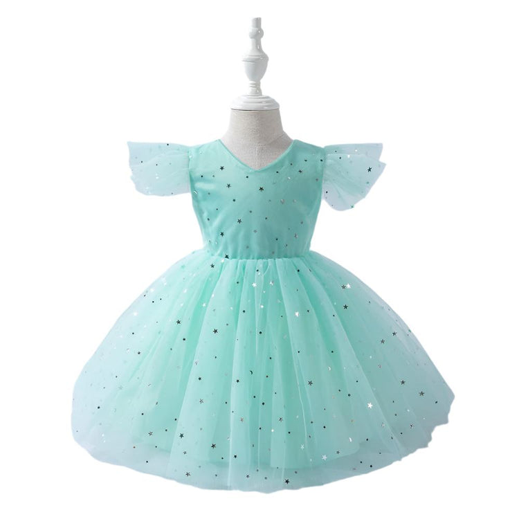 1st Birthday Signature Dress - GREEN