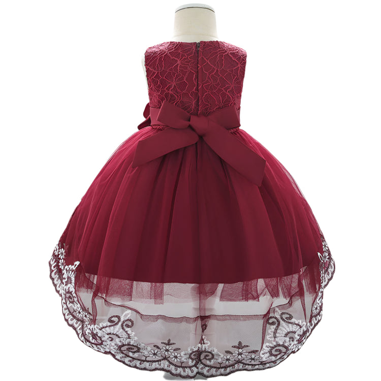 1st Birthday Signature Dress - RED