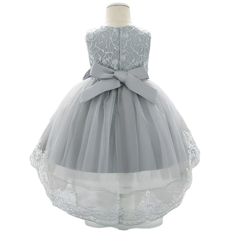 1st Birthday Signature Dress - GREY