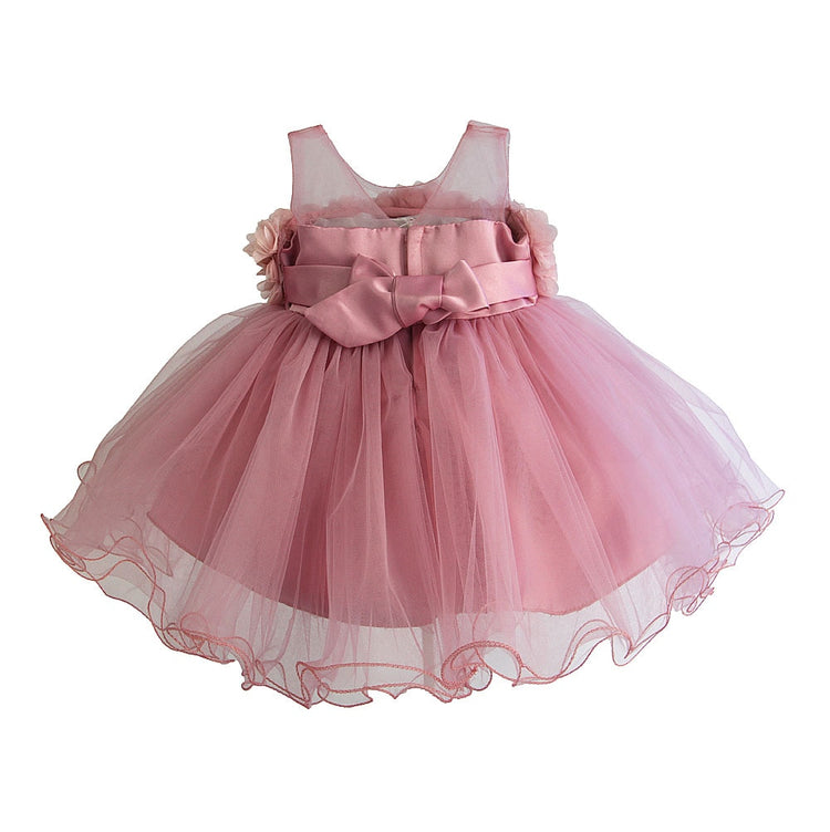 1st Birthday Signature Dress  - PINK