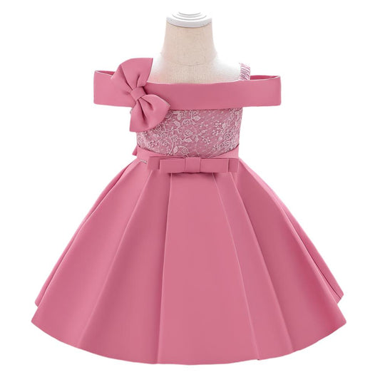 1st Birthday Signature Dress - PINK