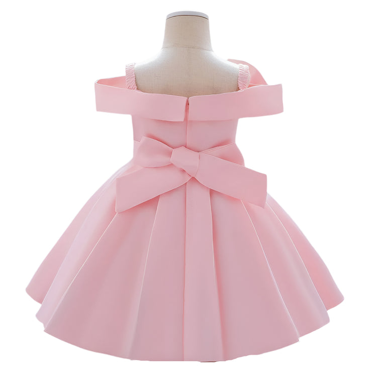 1st Birthday Signature Dress  - PINK