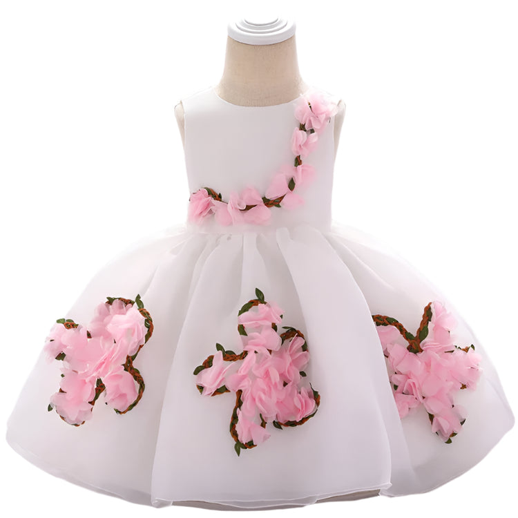 1st Birthday Signature Dress  - PINK