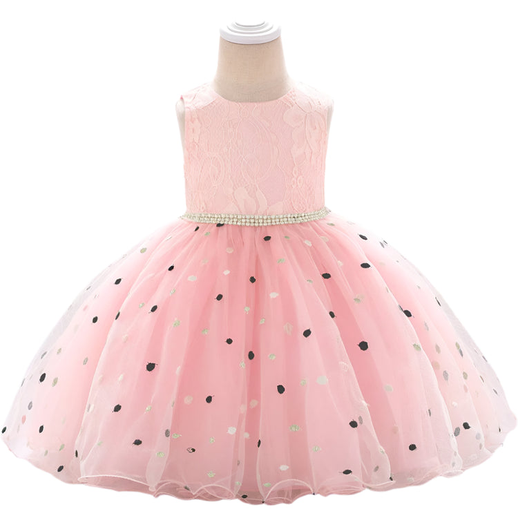 1st Birthday Signature Dress  - PINK