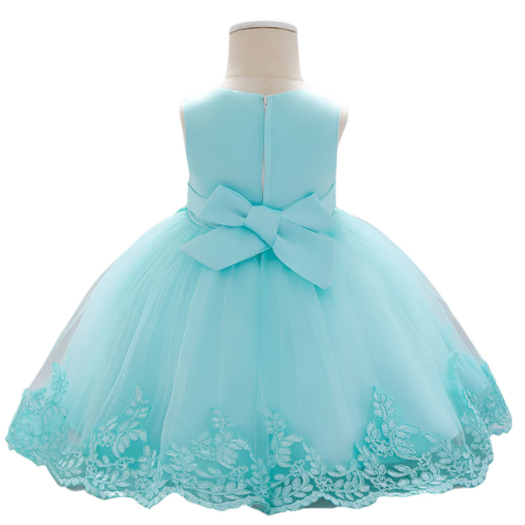 1st Birthday Signature Dress - GREEN