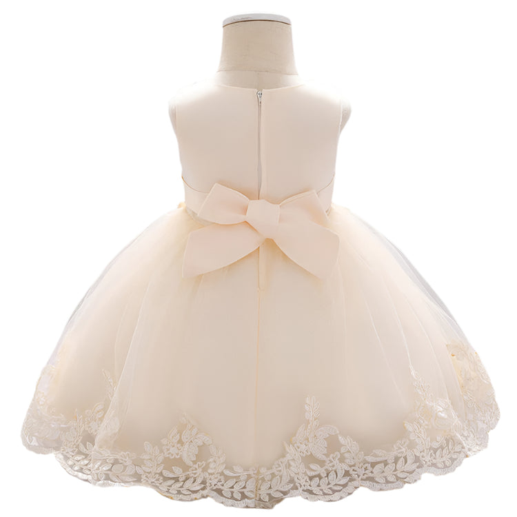 1st Birthday Signature Dress - IVORY