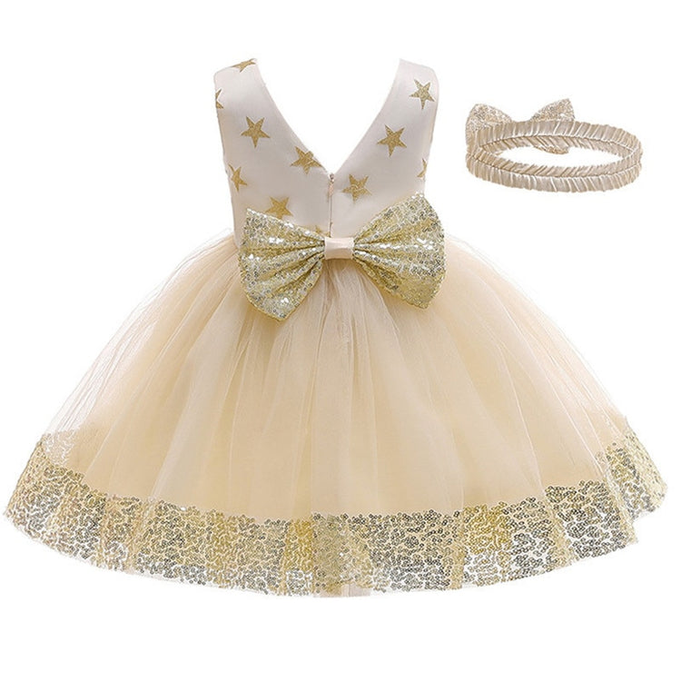 1st Birthday Signature Dress - IVORY
