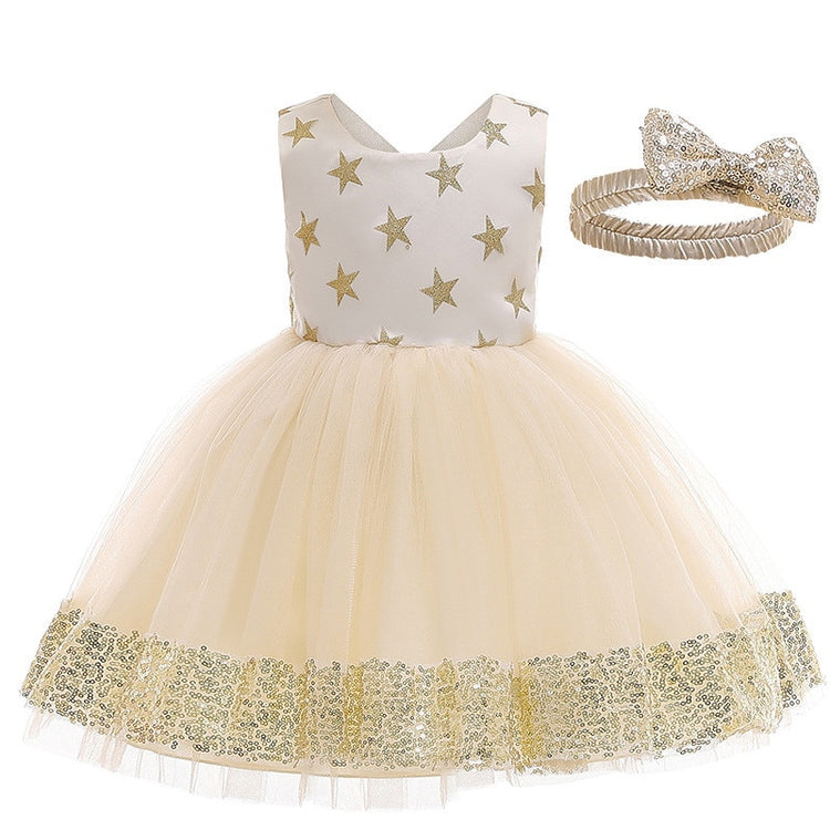 1st Birthday Signature Dress - IVORY