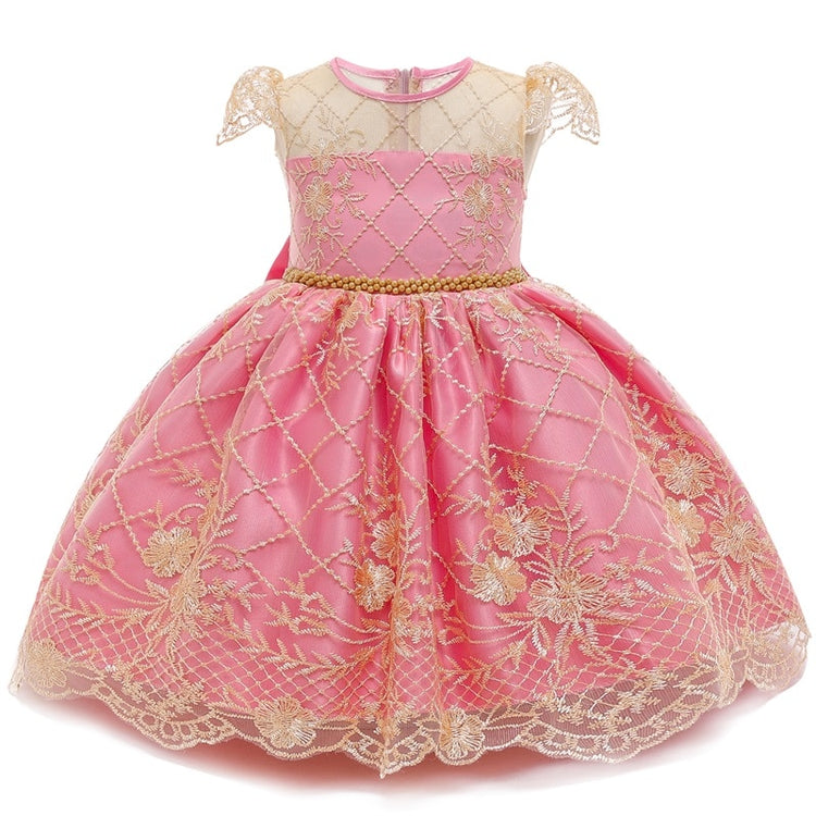 1st Birthday Signature Dress  - PINK