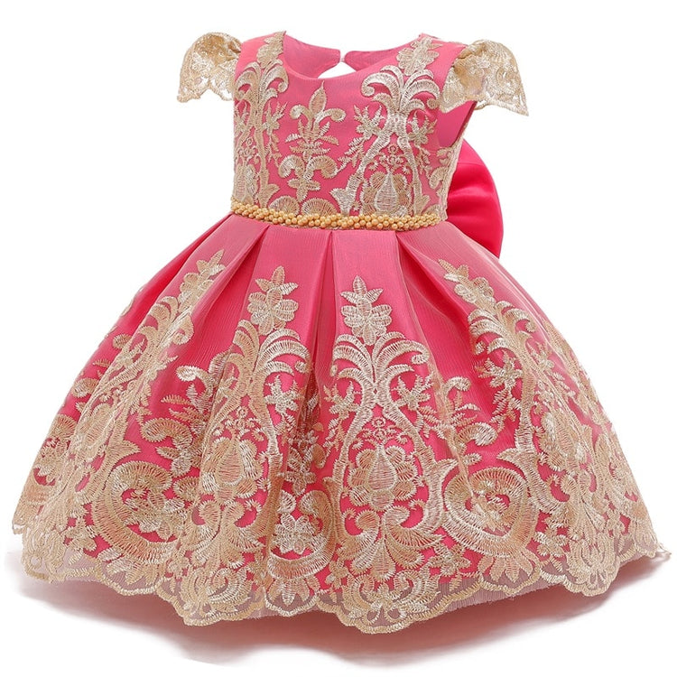 1st Birthday Signature Dress  - PINK