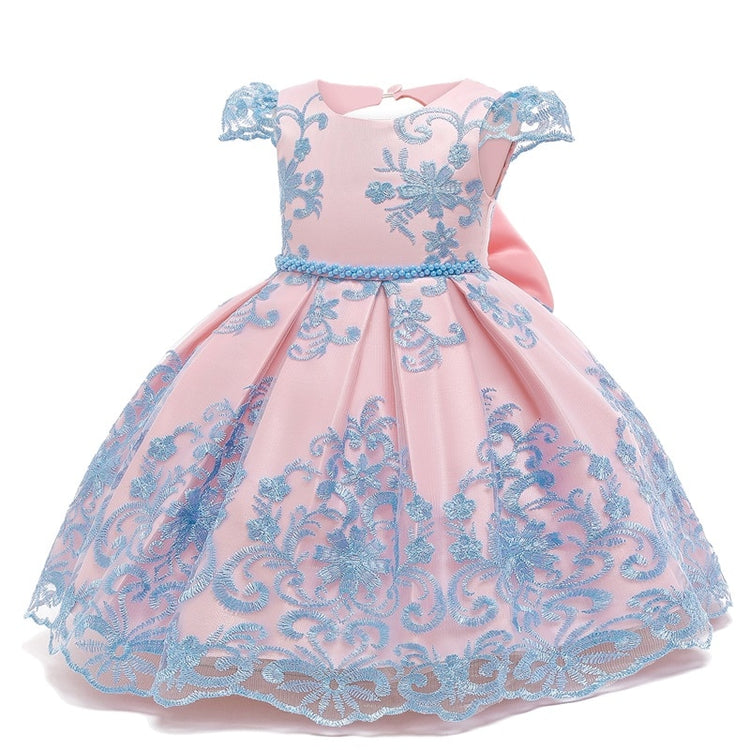 1st Birthday Signature Dress  - PINK