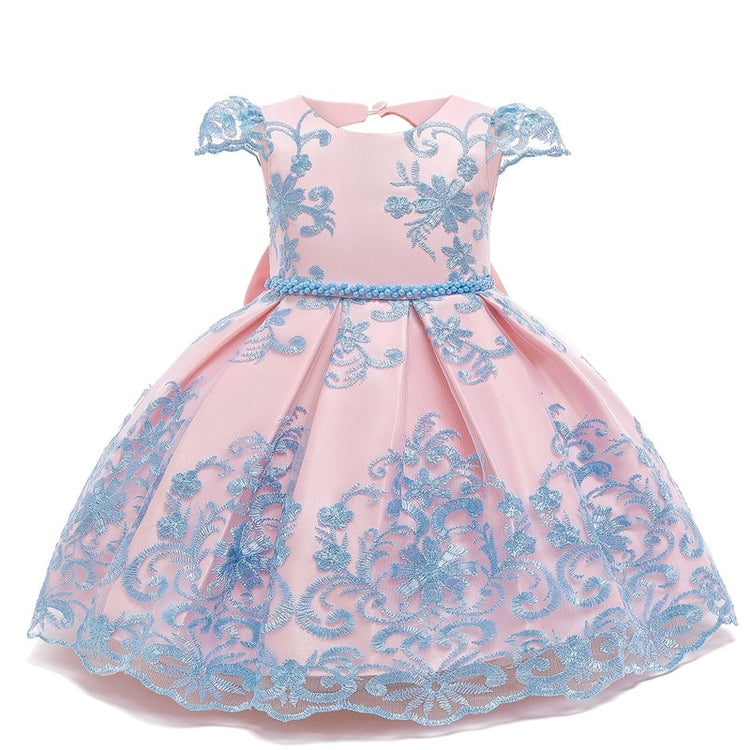 1st Birthday Signature Dress  - PINK