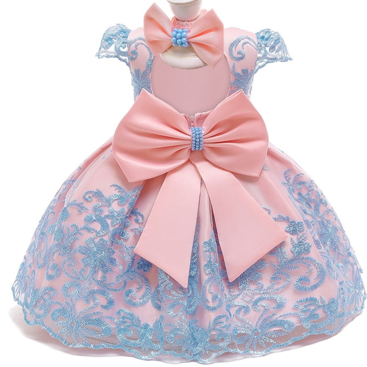 1st Birthday Signature Dress  - PINK