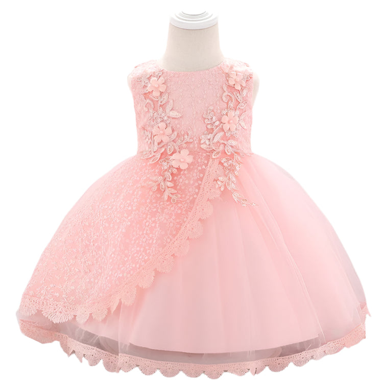 1st Birthday Signature Dress  - PINK