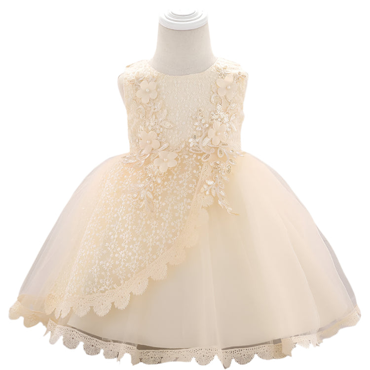1st Birthday Signature Dress - IVORY