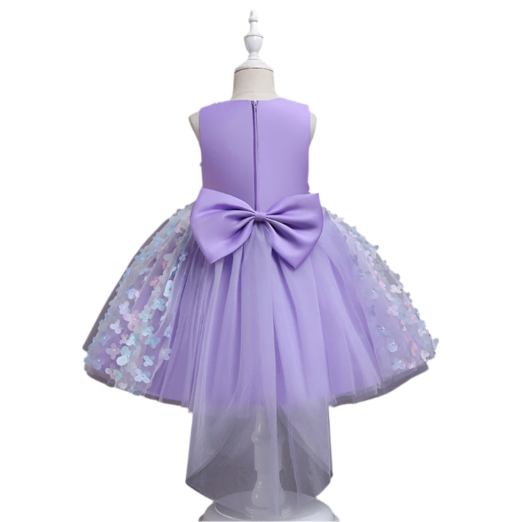 1st Birthday Signature Dress - PURPLE