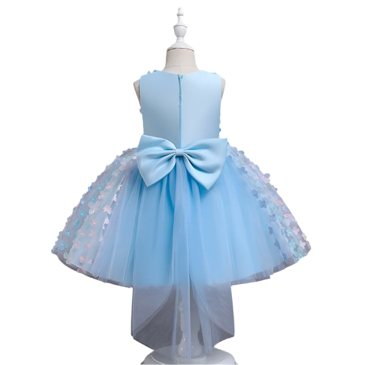 1st Birthday Signature Dress - BLUE