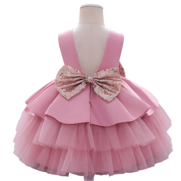 1st Birthday Signature Dress  - PINK