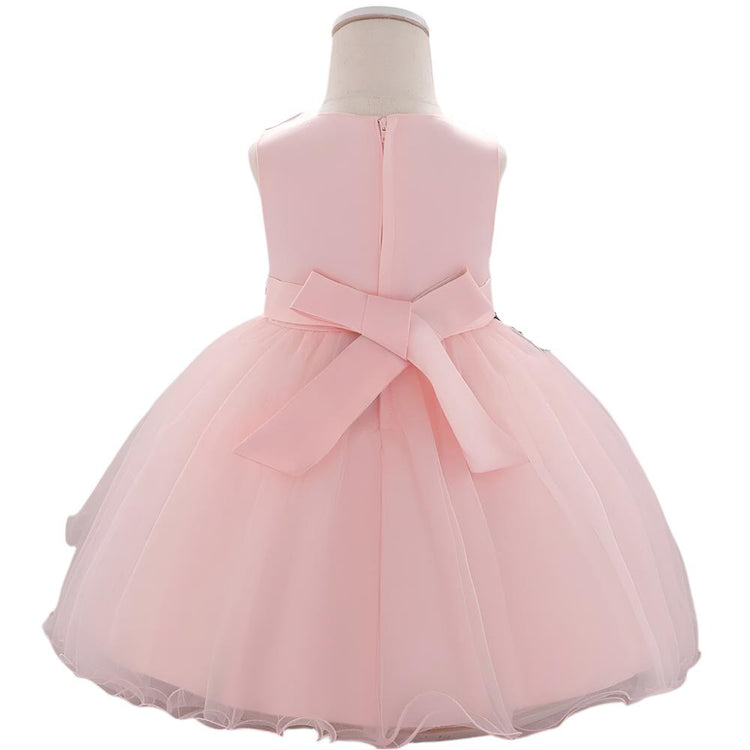 1st Birthday Signature Dress  - PINK