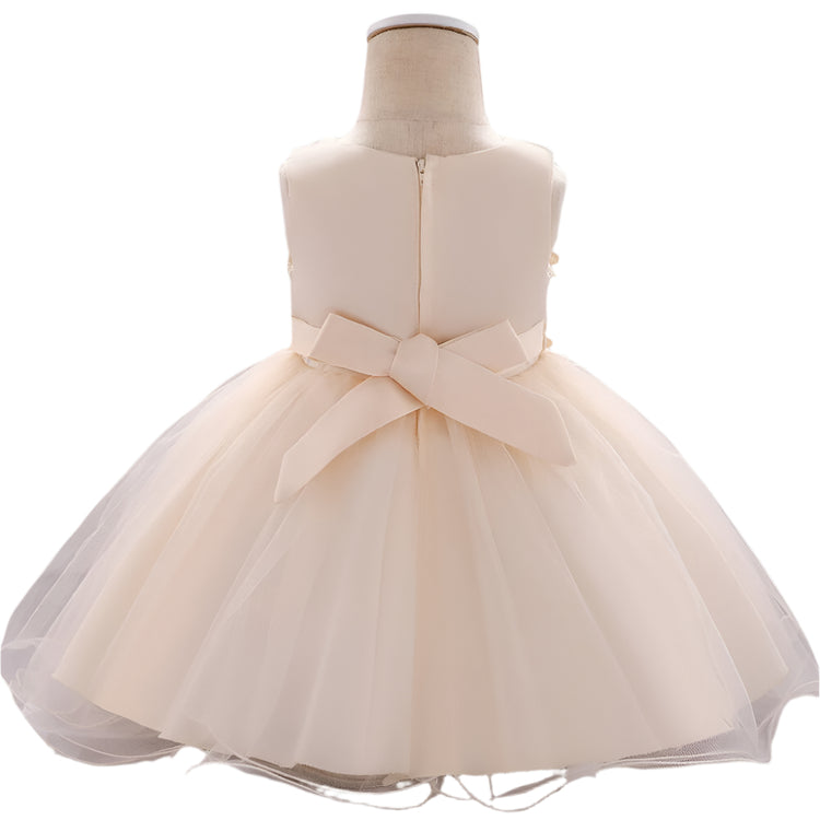 1st Birthday Signature Dress - IVORY
