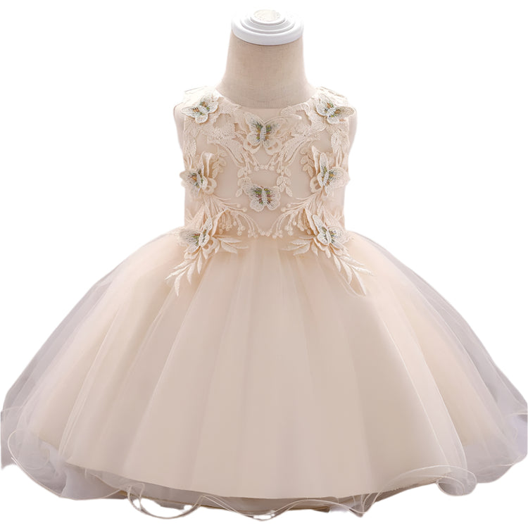 1st Birthday Signature Dress - IVORY